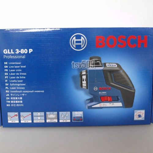 BOSCH GLL3-80P 360-Degree 3-Plane Leveling and Alignment Line Laser GLL 3-80 P