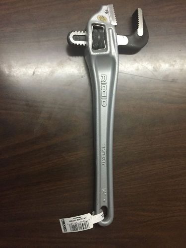 New Ridgid 14&#034; Aluminum Offset Pipe Wrench