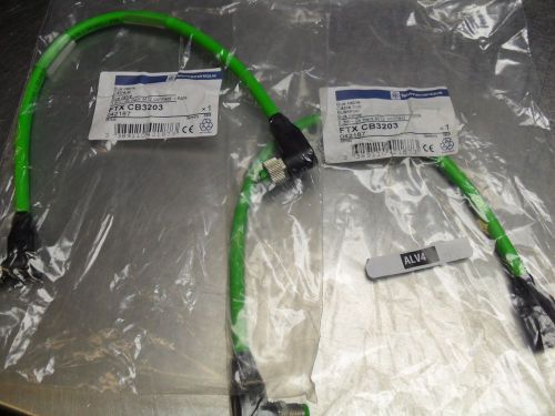qty 2 - TELEMECANIQUE  FTX CB3203  CABLE 042187  new USA Seller