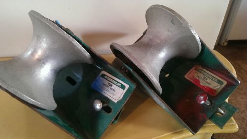 Greenlee 658 tray type sheave and bracket.cable puller for sale