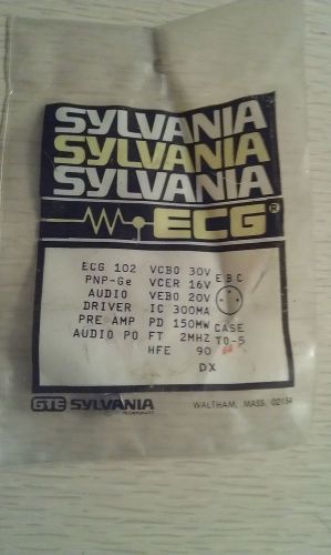 ECG102 or ECG-102 Sylvannia  New