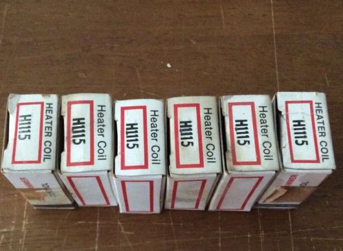 Cutler Hammer Heater Coil H1115 Lot Of 6 New Old Stock