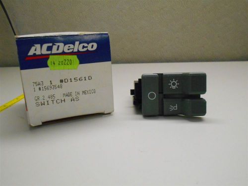 NEW ACDELCO D1561D HEADLIGHT SWITCH
