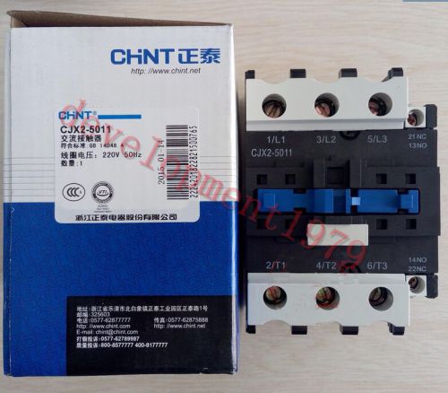 NEW CHNT AC Contactor CJX2-5011 220V 50HZ