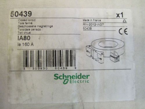 Schneider square d 50439 ground fault sensor, toroid 80 mm 160a for sale
