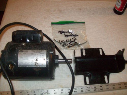 1/2 HP Sears Capacitor Start  Electric Motor #113.12791 from Sears Wood Lathe