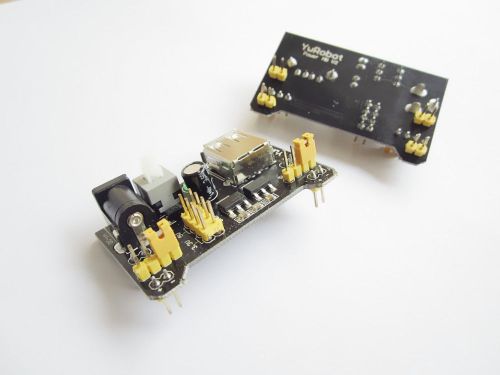 2pcs 3.3V 5V Breadboard Power Supply Module Adapter Shield For Arduino Board US