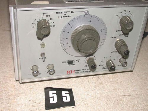 KH Krohn-Hite model 5100B generator  Free S&amp;H
