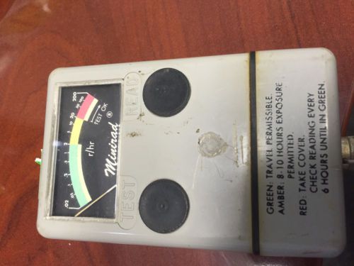 Radiacmeter &#034;Minirad&#034;, Geiger counter - Ghostbusters prop, Fallout