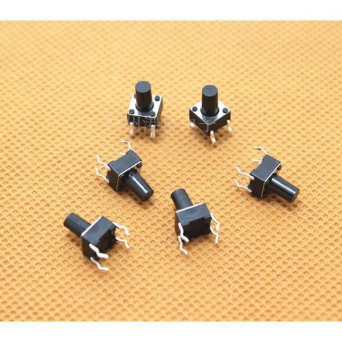 10 piece 6*6*9 mm smd Momentary micro Switch  4 pin