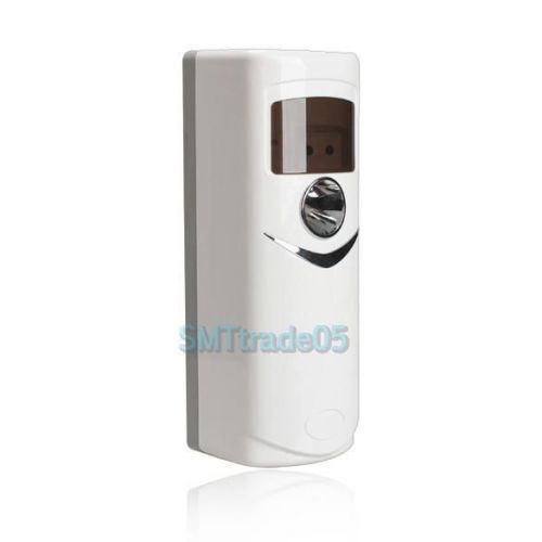Automatic light sensor aerosol air freshener dispenser white for home office for sale