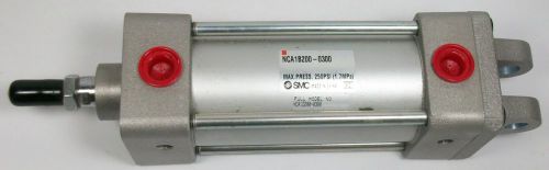 SMC Clevis Mount Cylinder Series NCA1 2&#034; Bore 3&#034; Stroke NCA1B200-0300 NIB