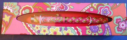 Vera Bradley Ball Point Pen Pink Swirls 11002-179 black ink