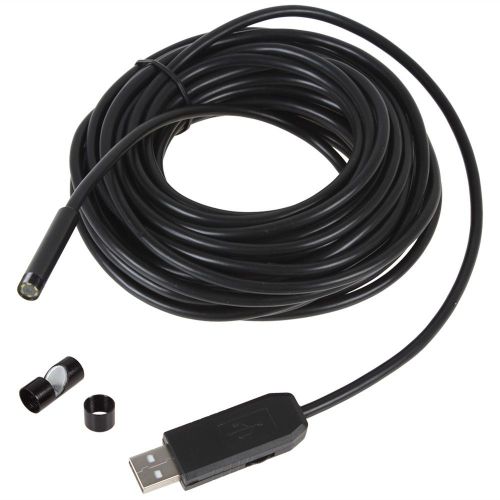 Waterproof 7mm 6 led usb  endoscope borescope snake inspection video camera 10m for sale