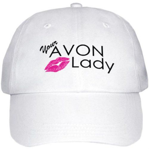 AVON Lady Baseball Cap - White PROMOTE YOUR BUSINESS