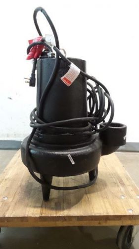 Dayton 1-1/2 hp 230v 1750 rpm submersible sewage pump for sale