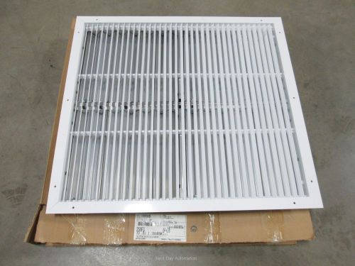 New Titus 350FS Return Grill, 26&#034; x 28&#034;, 3/4&#034;Blade Spacing, 35° Fixed Deflection