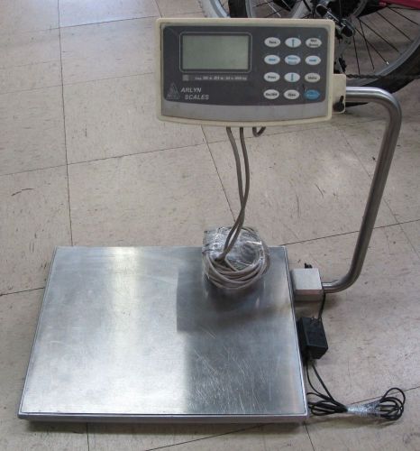 Arlyn industrial bench scale 620l w/ usb 50 lbs x 0.01 lb for sale