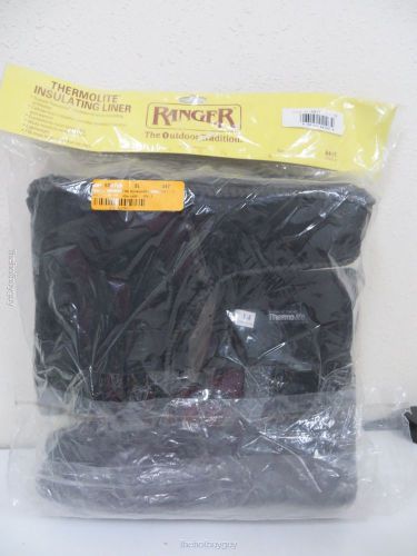 Honeywell safety a417-14 ranger thermolite insulating liners  size-14 - black for sale