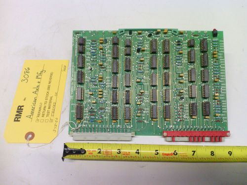 Ajax Magnethermic Inverter Control SC72089A07 Assy# U-01-0230 M KH