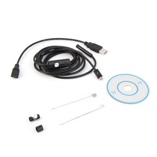 7mm Endoscope Camera for Android Phone Waterproof Phone Endoscope 2.0m #*