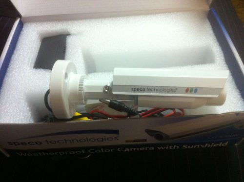 Speco Weatherproof Color Camera with Sunshield CVC-6700W