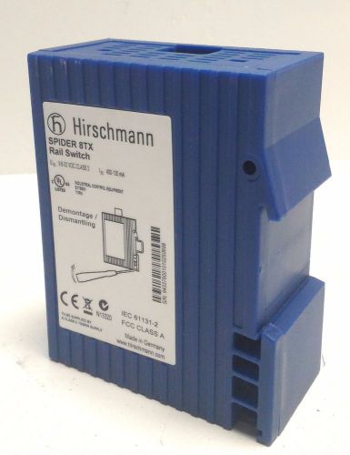 Hirschmann spider 8tx rail switch. (j) for sale