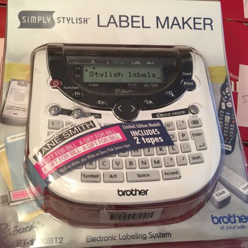 Brother P-Touch 1290 BT2 label maker-Open But Never Used-No Tape