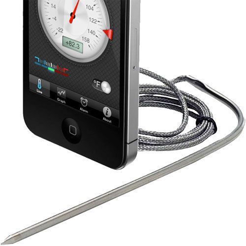 Aginova iCelsius-BBQ 4.5&#034; Stainless Steel BBQ/Cooking Thermometer
