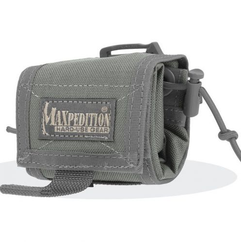 Maxpedition mx208f rollypoly foliage green folding dump pouch 3&#034; x 3&#034; x 1.75&#034; for sale