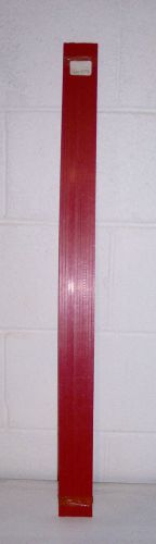 PAPER CUTTER STICKS RED PLASTIC 1/2&#034;X3/16&#034;X 33&#034; SCHIMANEK CUTTERS