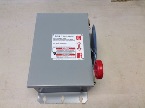 Eaton Cutler Hammer DH361UDK 30 Amp 600 VAC 250 VDC Safety Switch Disconnect