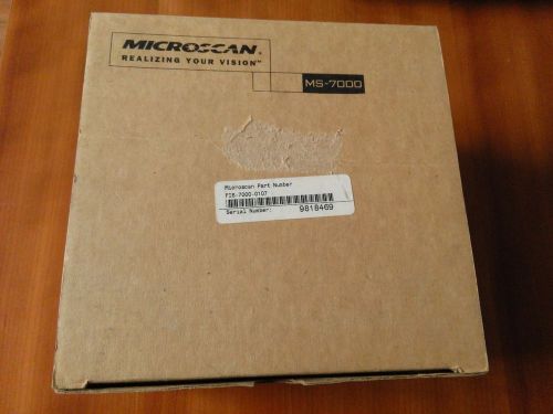 MICROSCAN MS-7000 FIS-7000-0107 BARCODE READER, NEW IN BOX, FREE SHIPPING