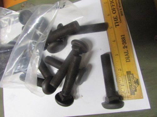 Lot of 5lb hex head  bolts  hxhd 5/16&#034;-18x5&#034; w/nut&amp; 1&#034;spacer for sale