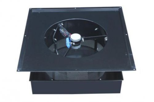 Solar-power 1450 cfm attic ventilator fan roof mount vent- thermostat humidistat for sale