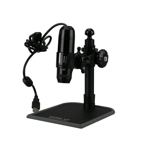 Amscope ubw800x0720p 800x hd 720p 3d digital zoom 8 led microscope for sale