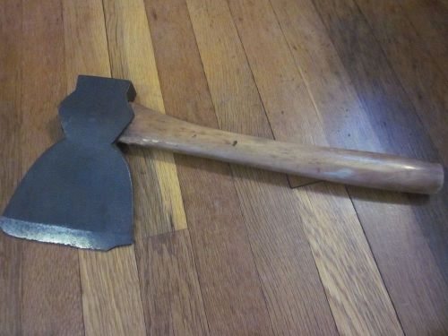 Antique Broad Hewing Hatchet Axe 5 7/8&#034; Logging Forestry Woodsman Felling Tool
