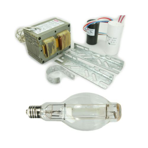 Metal halide lamp ballast kit 1500w 4tap 120v 208v 240v 277v + 1500w bt56 bulb for sale