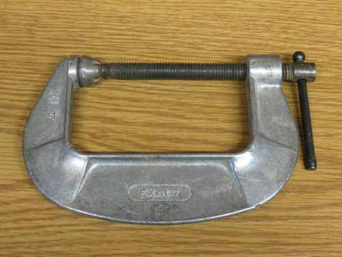 Vintage Exact 4” Aluminum C Clamp lot 1