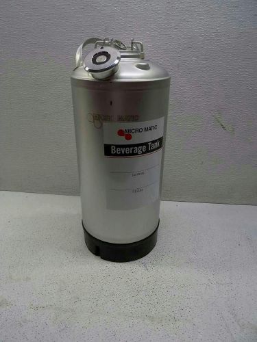 Micro matic b-18 beverage dispensing tank (18 liter) for sale