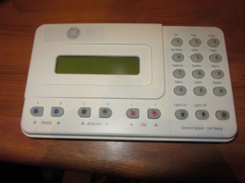 GE Security 60-803 Alarm System LCD Alphanumeric Keypad Touchpad