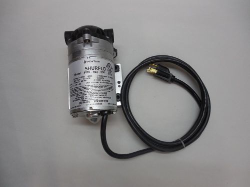 Shurflo diaphragm spray pump type bypass horse power 1/10 for sale
