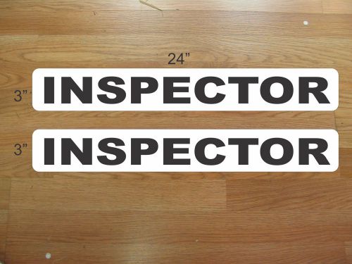 INSPECTOR Magnetic Vehicle Signs to fit Van Car Truck or SUV