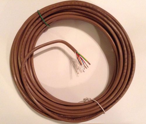 HVAC Thermostat Wire 18 Gauge, 8 Conductor x  30 Feet  A/C Solid Copper Wire