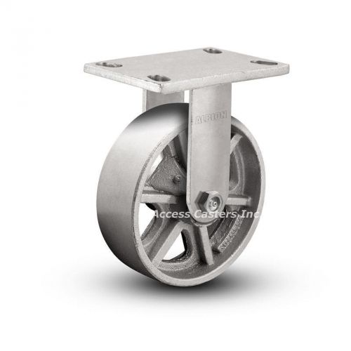 72ca04201r 4&#034; albion rigid caster, cast iron wheel, 1000 lb. capacity for sale