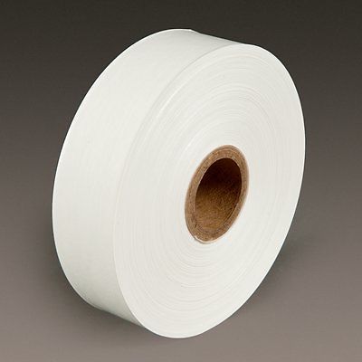 3M (6141) Water Activated Paper Tape6141 White Light Duty, 1-1/2 in x 500 ft