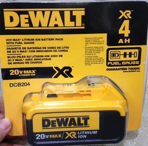Dewalt battery 20V - DCB204