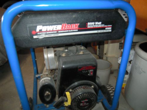 PowerBack Electric Generator 5000 watts