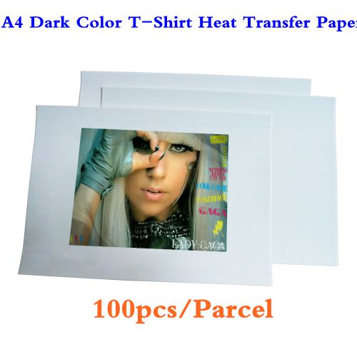 A4 Dark Color T-Shirt Heat Transfer Paper for  for T-shirt pillowcase and cloth