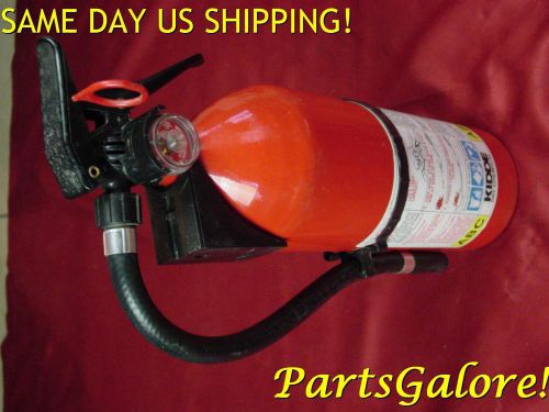 5lb Fire Extinguisher ABC Dry Chemical, Rechargeable Kidde, needs charge